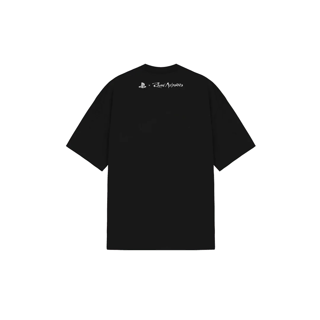 Cuando La Cosa Nuestra es Playstation Tee Shirt - Black - Image 2