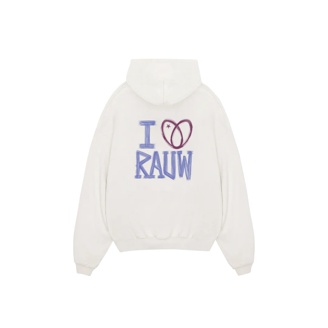 I <3 Rauw Hoodie Off White - Image 2