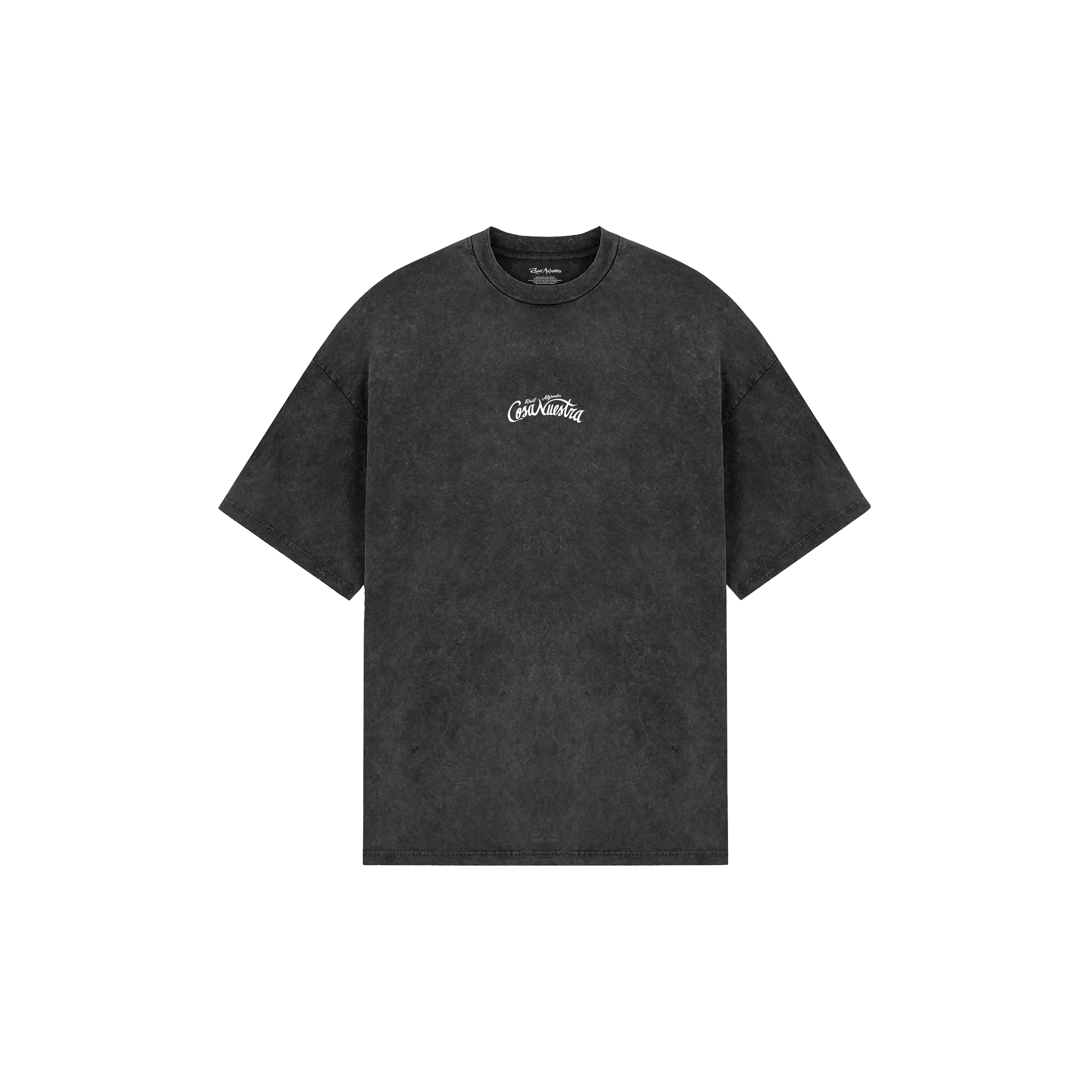 Il Capo Noir Tee Shirt - Washed Black