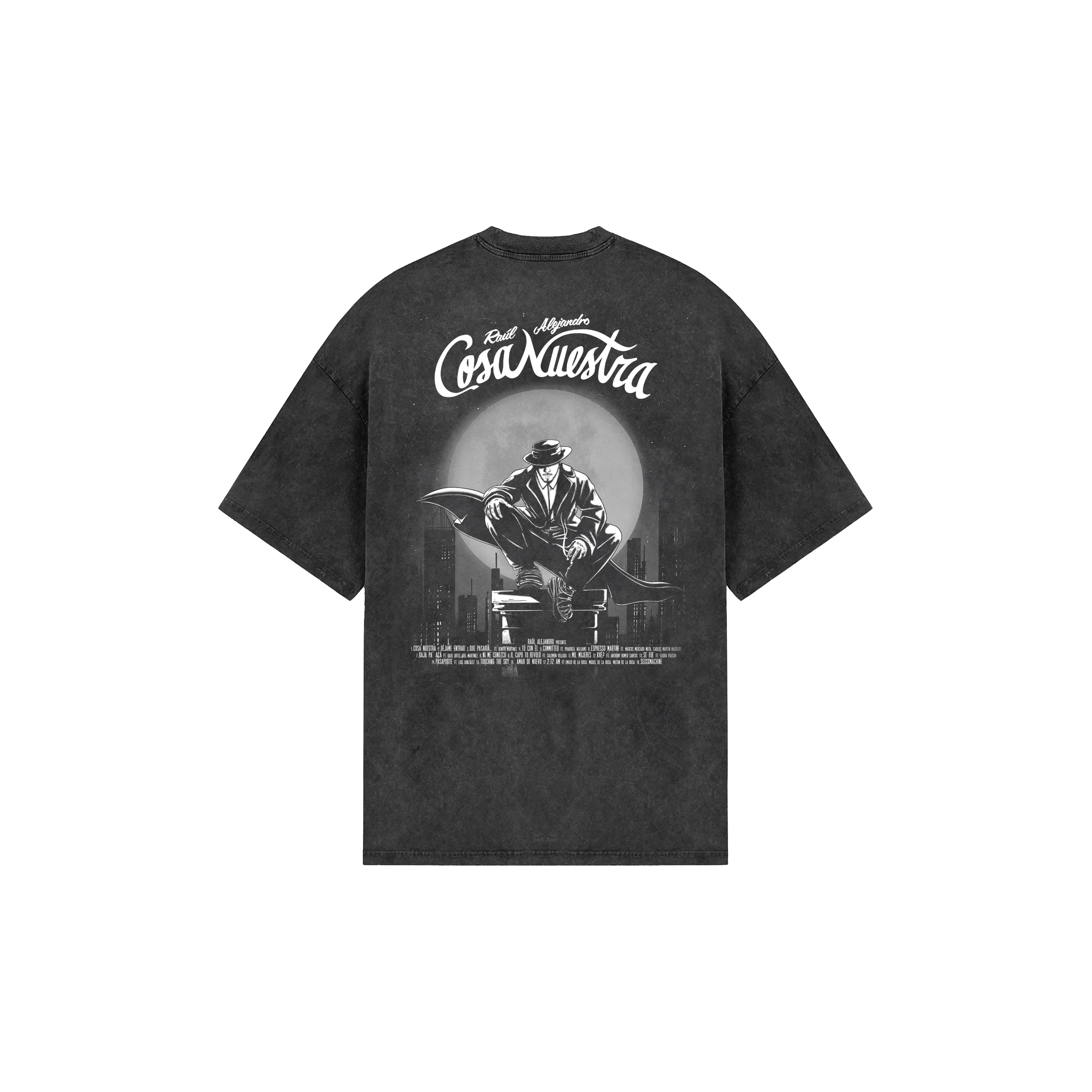 Il Capo Noir Tee Shirt - Washed Black - Image 2