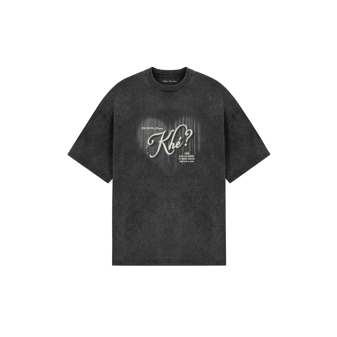Khé? Tee - Washed Black