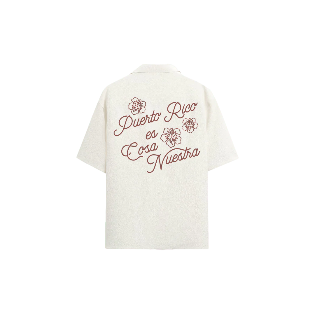 PR es Cosa Nuestra Shirt Coral - Image 2