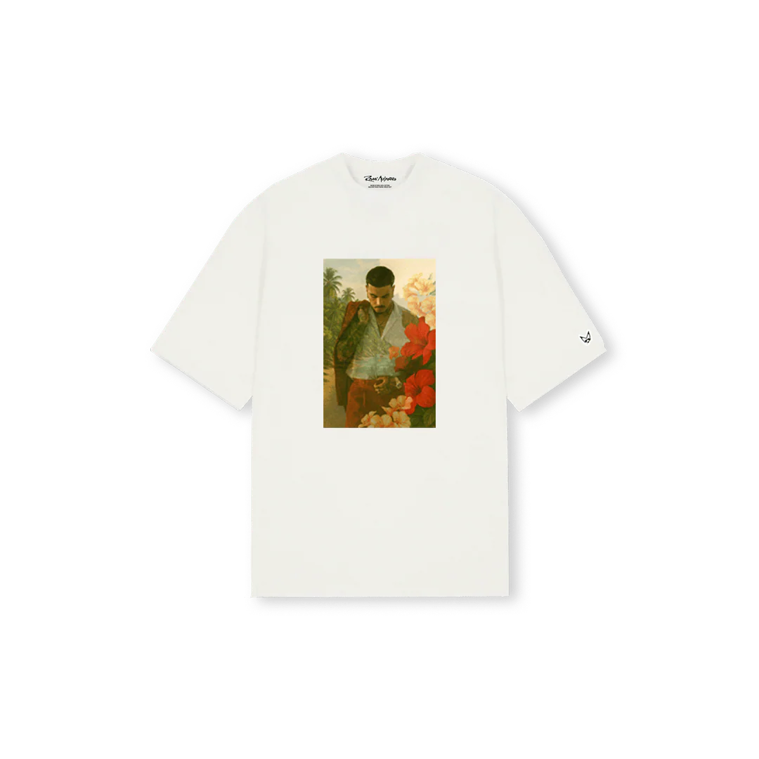 Raul Portrait Tee Off White